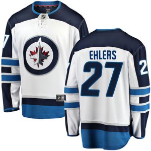 Herren Winnipeg Jets Eishockey Trikot Nikolaj Ehlers #27 Breakaway Weiß Fanatics Branded Auswärts